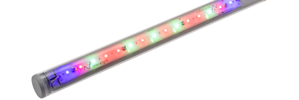 Aquila: dimmable LED lighting for indoor vertical farming, greenhouse shelving with custom LED light spectrum